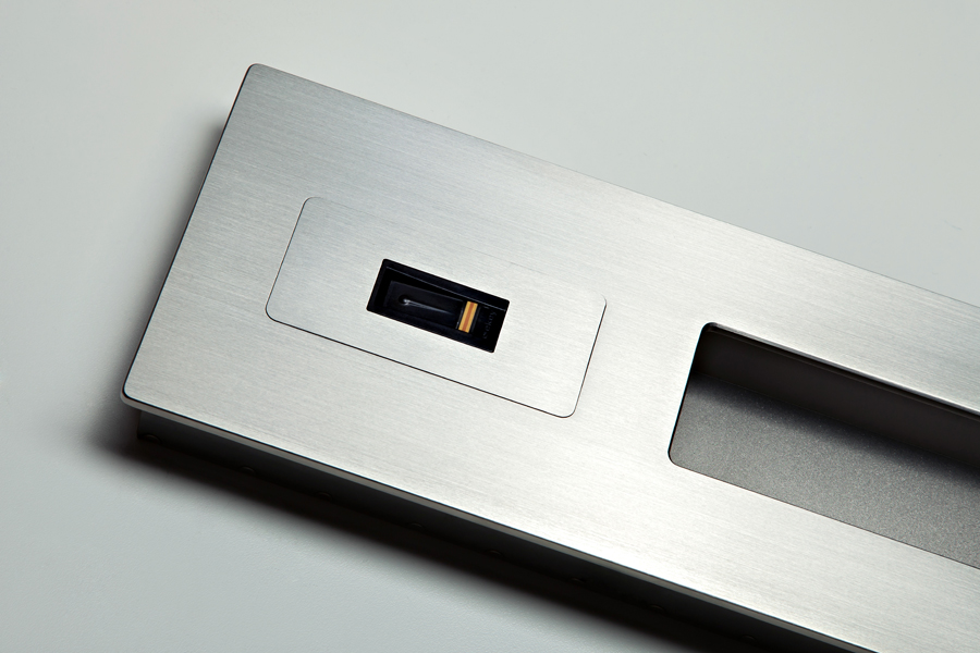 Werding Fingerscan-Türgriffe - ekey-Fingerscangriff - Artikel-Nr. FPSG-19-integra - Detailansicht