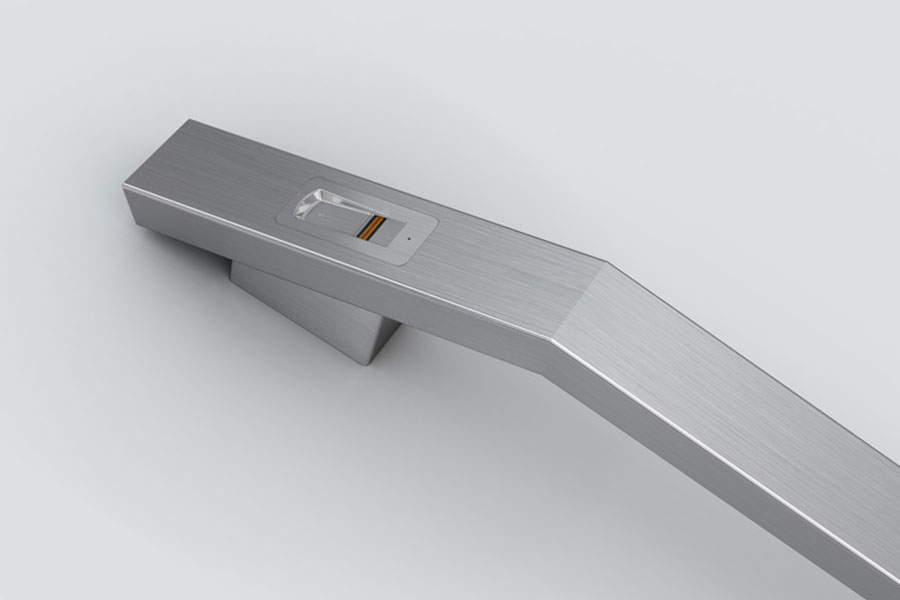 Werding Fingerscan-Türgriffe - ekey-Fingerscangriff - Artikel-Nr. SG-138-arte - Detailansicht