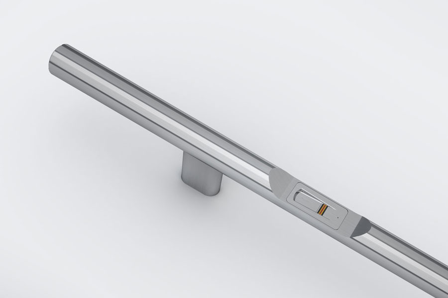 Werding Fingerscan-Türgriffe - ekey-Fingerscangriff - Artikel-Nr. SG-200-arte - Detailansicht