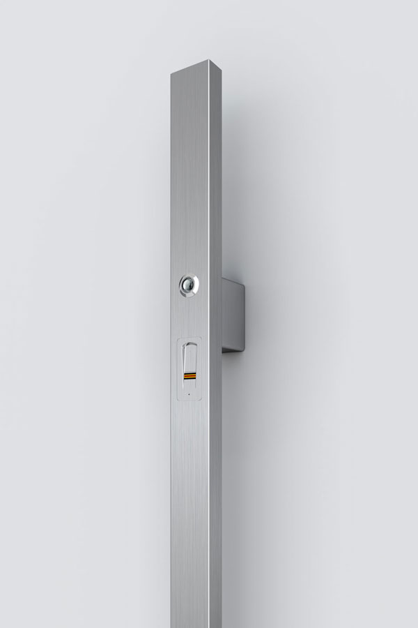 Werding Fingerscan-Türgriffe - ekey-Fingerscangriff - Artikel-Nr. SG-28-arte mit Spion - Detail