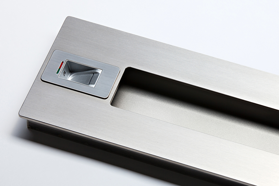 Werding Fingerscan-Türgriffe - Fingerscangriff - Artikel-Nr. FPGS-02 - Detailansicht