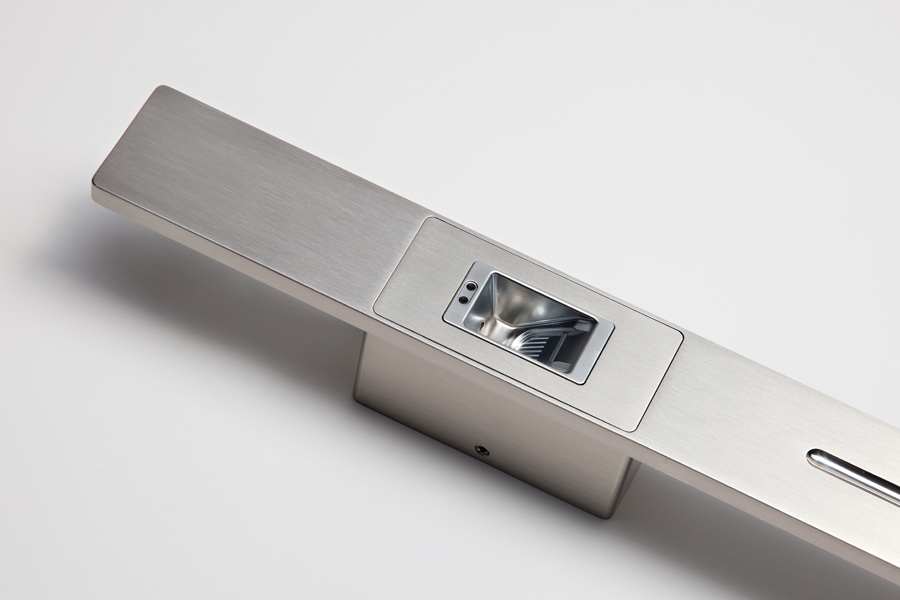 Werding Fingerscan-Türgriffe - Fuhr Fingerscangriff - Artikel-Nr. FPSG-05 - Detailansicht