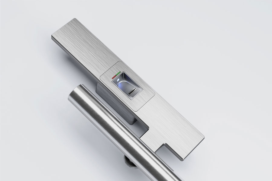 Werding Fingerscan-Türgriffe - Fingerscangriff - Artikel-Nr. FPSG-09 - Detailansicht 9