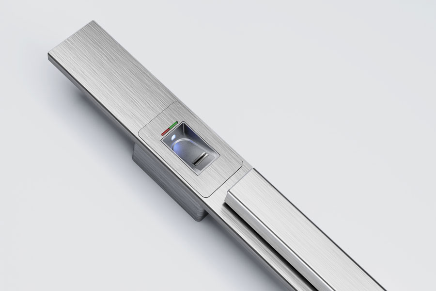 Werding Fingerscan-Türgriffe - Fingerscangriff - Artikel-Nr. FPSG-13 - Detailansicht 9