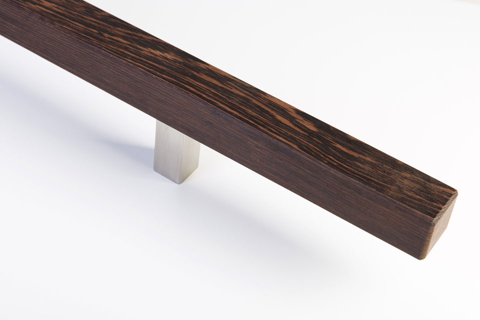 Werding Naturholz-Türgriffe - Naturholz-Griffe - Artikel-Nr. SG-136 Wenge - Detailansicht