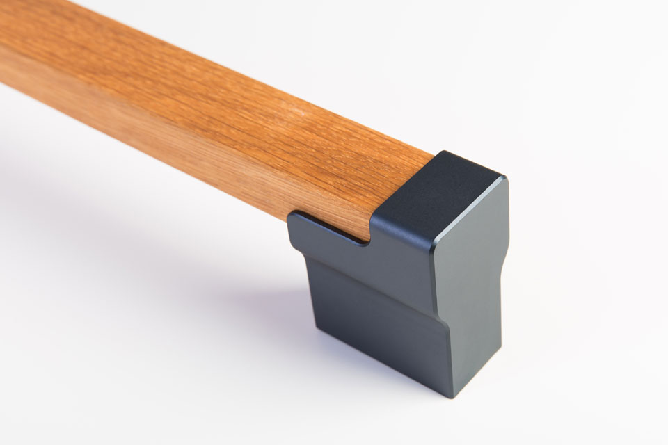 Werding Naturholz-Türgriffe - Naturholz-Griffe - Artikel-Nr. SG-181 Eiche - Detailansicht