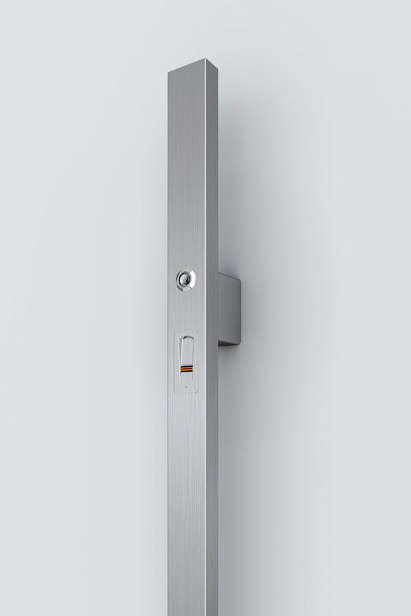 Werding Fingerscan-Türgriffe - ekey-Fingerscangriff - Artikel-Nr. SG-28-arte mit Spion - Detail