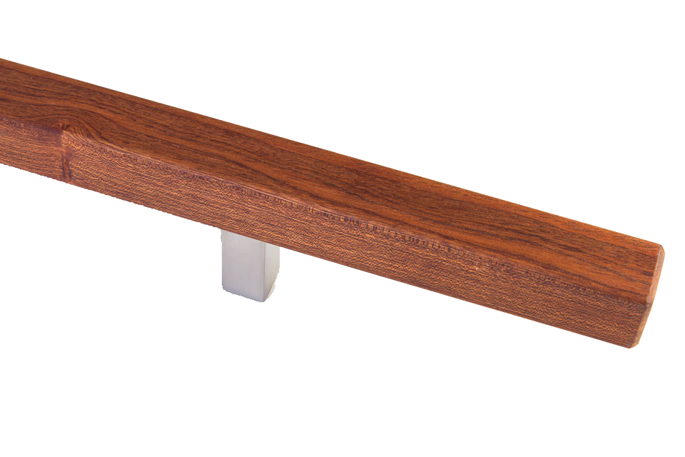 Werding Naturholz-Türgriffe - Naturholz-Griffe - Artikel-Nr. SG-136 Jatoba - Detailansicht
