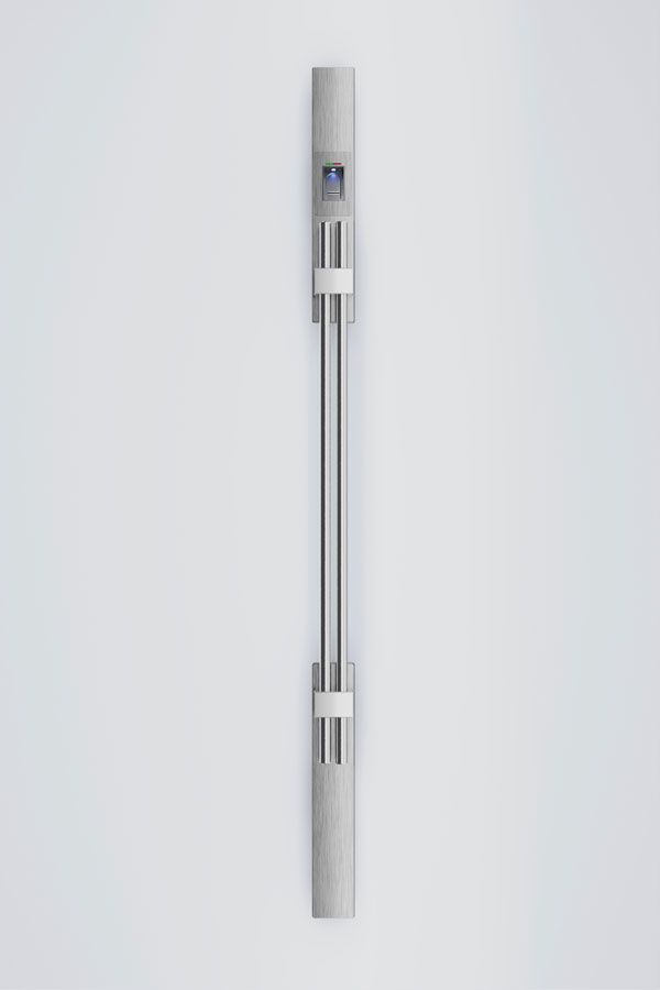 Werding Fingerscan-Türgriffe - Fingerscangriff - Artikel-Nr. FPSG-15 - Frontalansicht