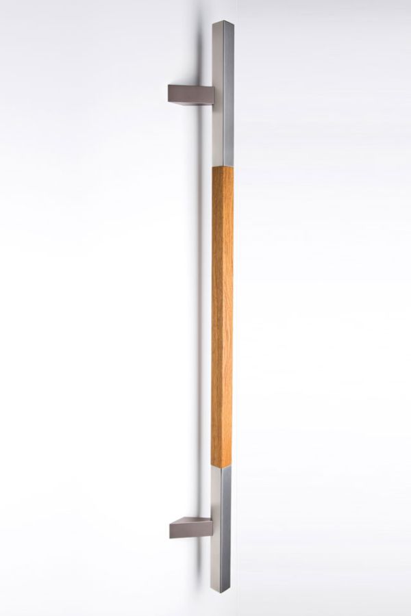 Werding Naturholz-Türgriffe - Naturholz-Griffe - Artikel-Nr. SG-179 Eiche 45°