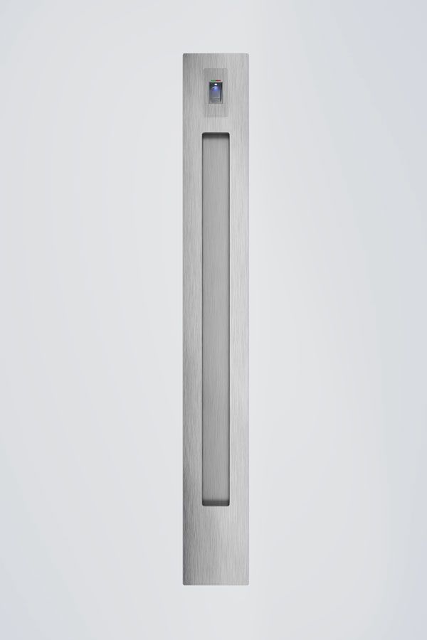 Werding Fingerscan-Türgriffe - Fingerscangriff - Artikel-Nr. FPGS-19 - Frontalansicht