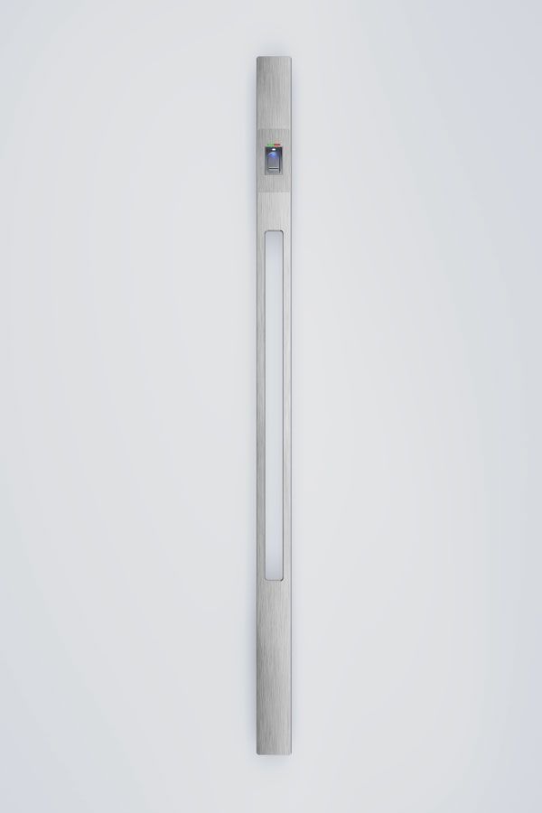 Werding Fingerscan-Türgriffe - Fingerscangriff - Artikel-Nr. FPSG-04 - Frontalansicht