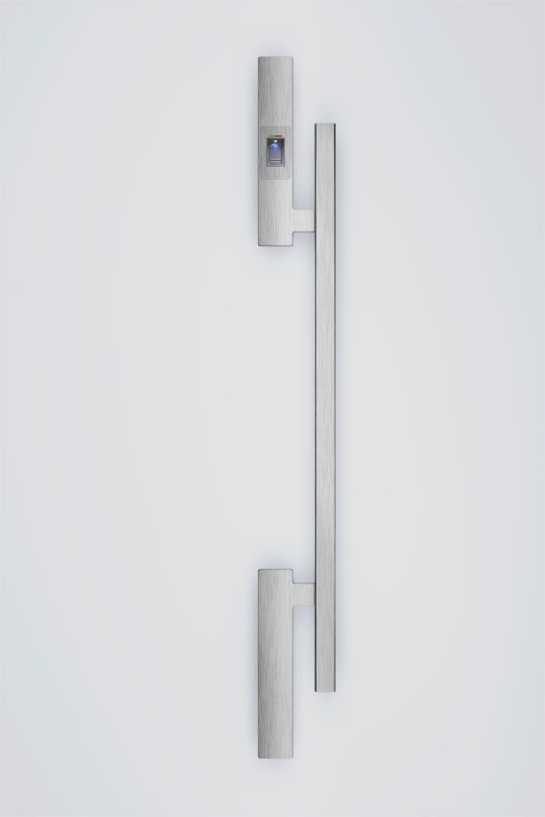 Werding Fingerscan-Türgriffe - Fingerscangriff - Artikel-Nr. FPSG-06 - Frontalansicht