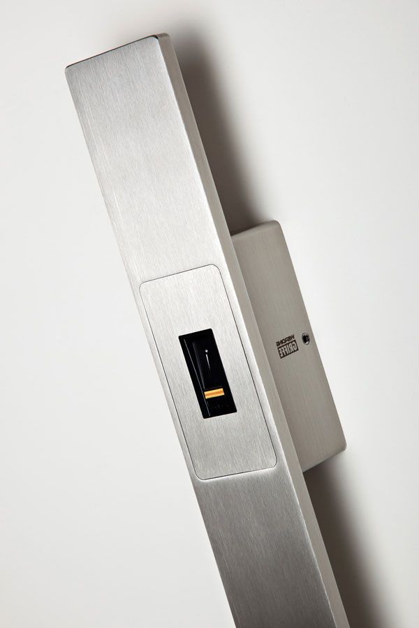 Werding Fingerscan-Türgriffe - ekey-Fingerscangriff - Artikel-Nr. FPSG-03-integra