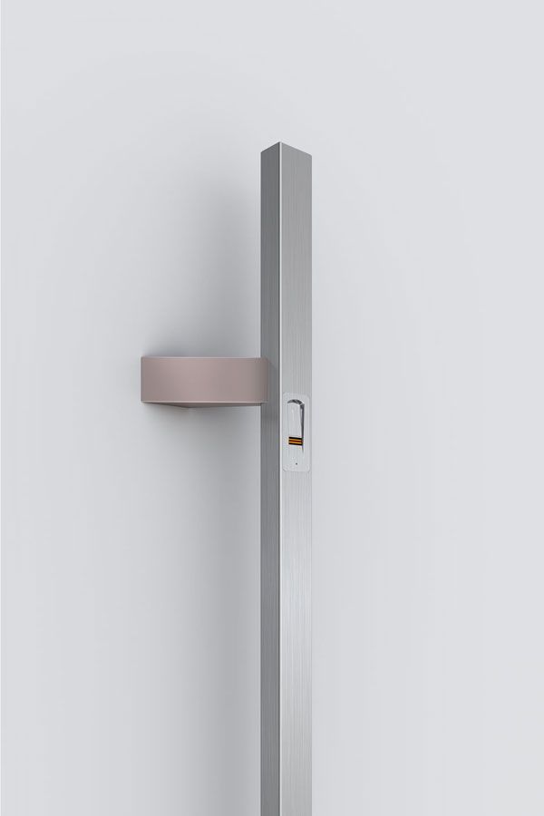 Werding Fingerscan-Türgriffe - ekey-Fingerscangriff - Artikel-Nr. SG-28-arte 45° - Detail